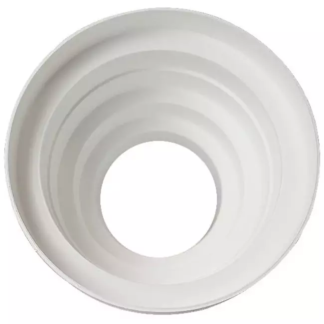 Reductor universal de ventilación de plástico para diámetro 80 a 150 mm VA80