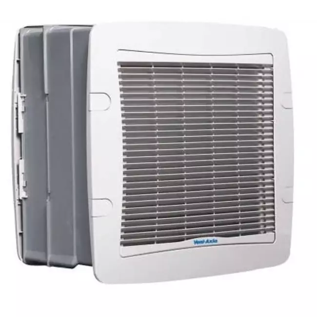 Vent-Axia ventilador de pared 365 x 375 mm – 870 m³/h – TX9 WL