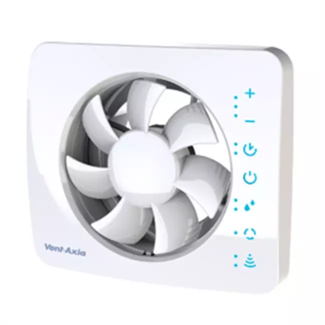 Extractor de baño Svensa PureAir con sensor de olores 100-125 mm