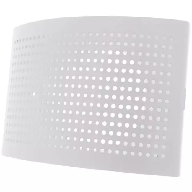 Válvula de ventilación de suministro Ø 100 mm con cubierta perforada para montaje en la pared - DTQA100