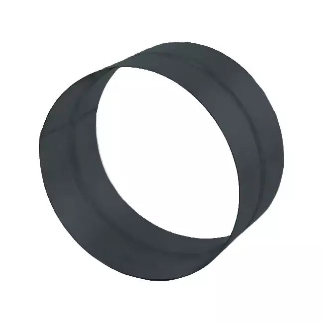 Manguito de conexión Spiro para racores 180 mm (sendz. zincado) RAL7016