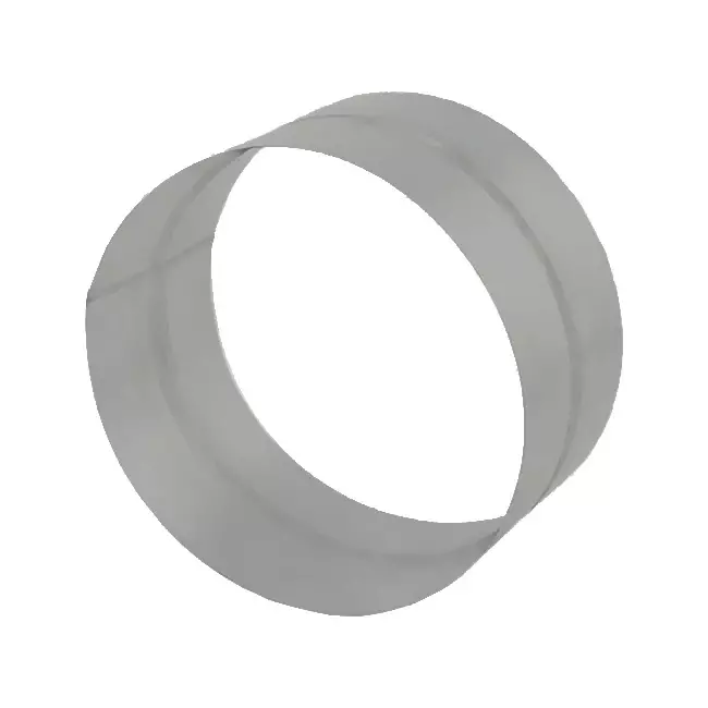 Manguito de conexión Spiro para racores 150 mm (sendz. zincado) RAL7035