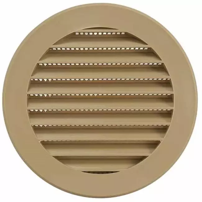 Diámetro de la rejilla 100 mm beis - VR100Y
