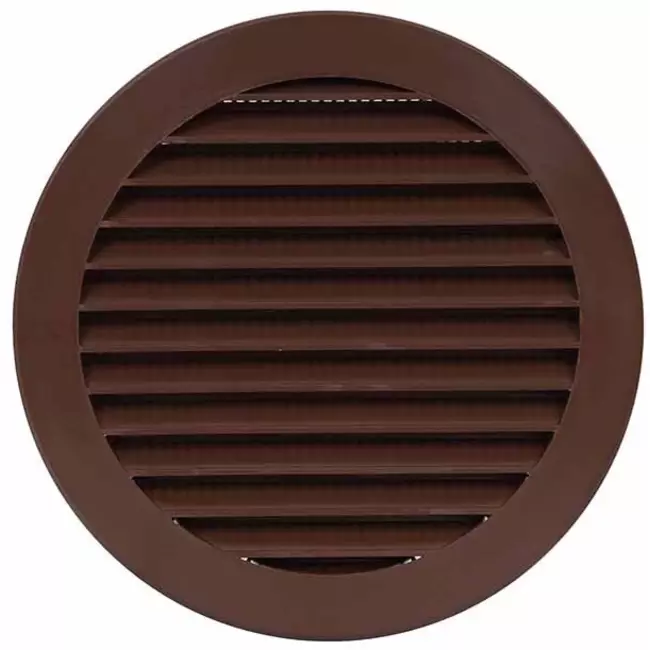 Diámetro de la rejilla 125 mm marrón - VR125B