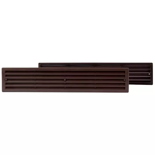 Rejilla para puertas 450x92 marrón - VR459B