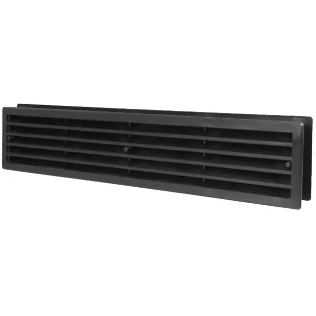 Rejilla para puertas 450x92 mm negro - VR459M