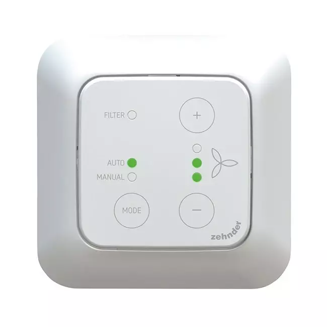 Panel de control Zehnder Stork ComfoSwitch C55 (ComfoAir Q)