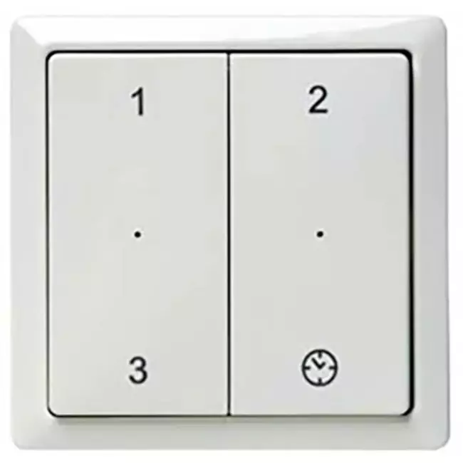 Interruptor inalámbrico Zehnder Stork RFZ blanco para CMFe