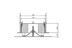 Duco Vent Design cuadrado XL AK extracción y suministro