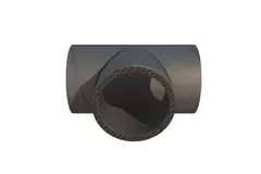 Pieza en T de 90 grados Ubbink Aerfoam 125 mm