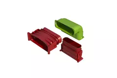 Ubbink Air Excellent 45SC kit codo vertical