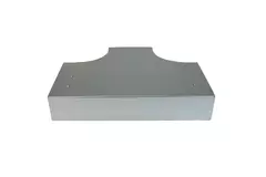 Pieza en T 90 grados 300x80 mm - 170x80 mm para canalización