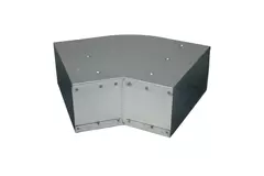 Curva 45 grados 170x80 mm horizontal para conductos