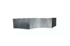Curva 90 grados 170x80 mm horizontal para conductos