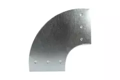 Curva 90 grados 170x80 mm horizontal para conductos