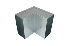 Curva 90 grados 170x80 mm vertical para canal de vertido