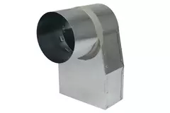 Tubo ángulo 170x80 mm a diámetro 160 mm mm para canalización