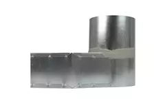 Tubo ángulo 170x80 mm a diámetro 160 mm mm para canalización