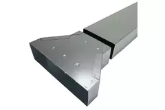 Adaptador de 300x80 mm a 170x80 mm para conductos
