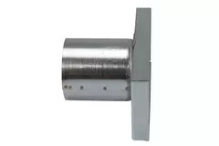 Tapa 170x80 mm con conexión de 80 mm de diámetro para conducto de humos