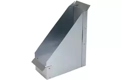 Conexión lateral 170x80 mm 45 grados para conductos