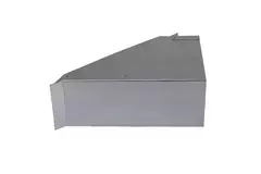 Conexión lateral 170x80 mm 45 grados para conductos