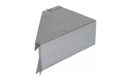 Conexión lateral 170x80 mm 45 grados para conductos