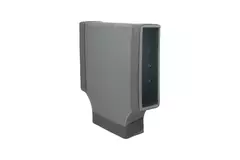 Termoducto Pieza en T 90 grados 300x80 - 170x80 para conductos