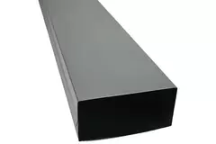 Canal fundido galvanizado 170x80 mm por longitud 1500 mm
