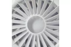 Extractor de baño Ø 100 mm blanco - aRid 100 BB TS