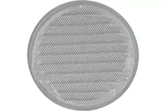 Rejilla de ventilación metálica redonda Ø 160 mm gris - MR160P - RAL9006