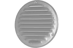 Rejilla de ventilación metálica redonda Ø 160 mm gris - MR160P - RAL9006