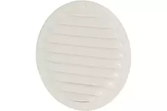 Rejilla metálica de ventilación redonda Ø 160 mm blanco - MR160 - RAL9016