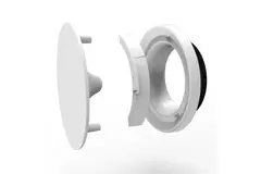 Vent-Axia Uniflexplus RV Válvula de suministro y vaciado regulable de 100 mm - blanco