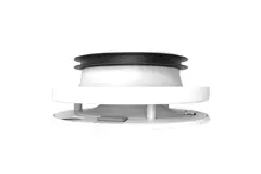 Vent-Axia Uniflexplus RV Válvula de suministro y vaciado regulable de 100 mm - blanco