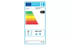 Vent-Axia WTW unidad de pared Econiq 450R derecha