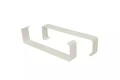 Soportes rectangulares de plástico (2 unidades) 220X55 mm - KZ25