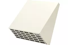 Tapa HRU wall Ø150 - RAL9010