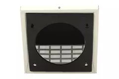 Tapa HRU wall Ø150 - RAL9010