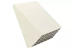 Tapa HRU wall Ø150 - RAL9010