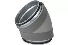 Codo aislado Thermoduct 45 grados con diámetro de 200 mm