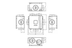 DucoBox Reno 325 m³/h - tapón de seguridad