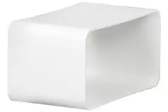 Acoplamiento hembra de plástico cuadrado 110x55 mm mm - KSF