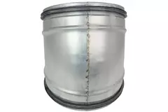 Codo helicoidal redondo 30º Ø 80 mm para tubos helicoidales