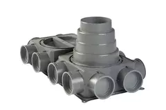 Ubbink caja de distribución de aire DBOX212 V180HE