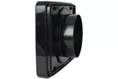Extractor de baño Vent-Axia Lo-Carbon iQ de diseño plano NEGRO Ø 100 - 125 mm