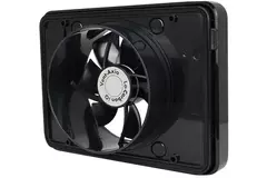 Extractor de baño Vent-Axia Lo-Carbon iQ de diseño plano NEGRO Ø 100 - 125 mm