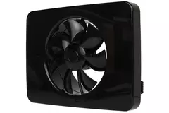 Extractor de baño Vent-Axia Lo-Carbon iQ de diseño plano NEGRO Ø 100 - 125 mm