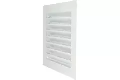 Rejilla metálica industrial 300x300 mm blanca - MRF3030