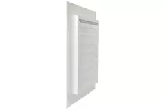 Rejilla metálica industrial 300x300 mm blanca - MRF3030